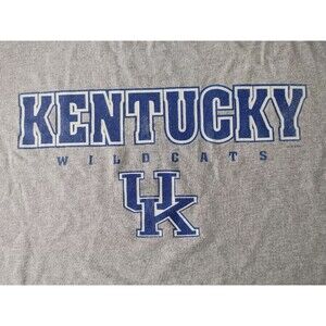 University of Kentucky Wildcats 90/10 Athletic Cut T-Shirt Large Delta Pro Wt